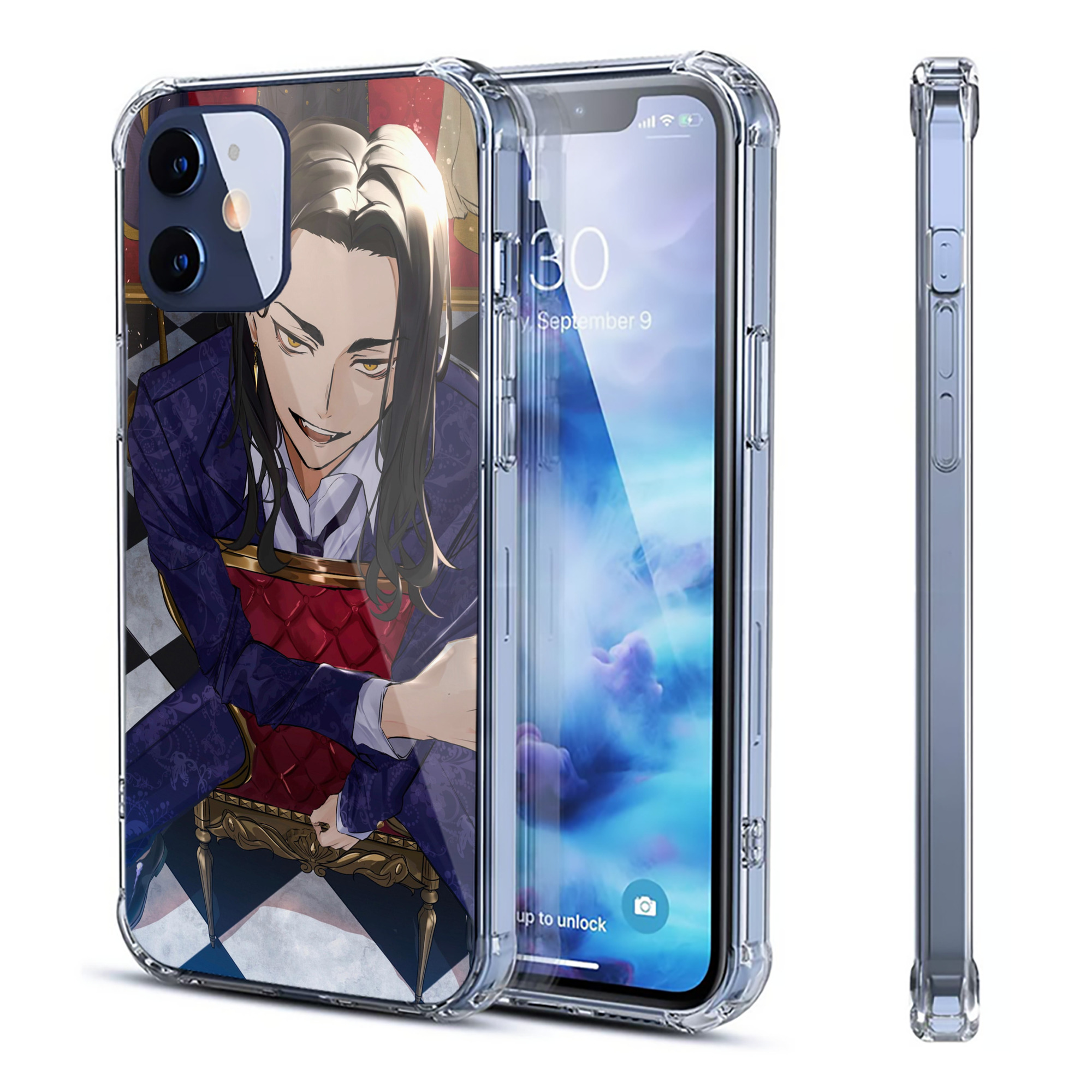 （画像用） 東京リベンジャーズ Tokyo Revengers 【iPhone 12シリーズ対応】透明スマホケース（クリアソフトケース）